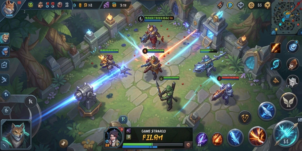 Tangkapan layar gameplay 5ZK yang mendebarkan dan penuh strategi.