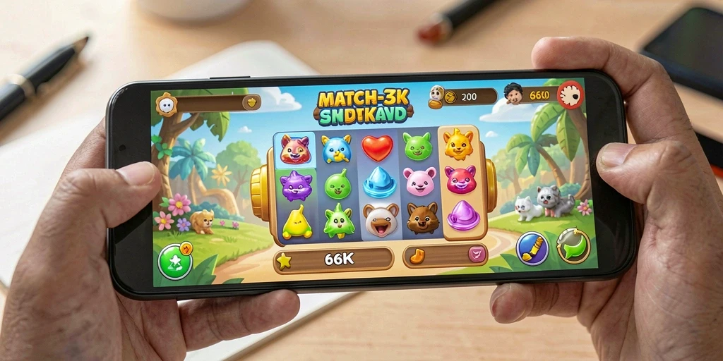 Tampilkan gameplay seru dan menantang dari 66K.