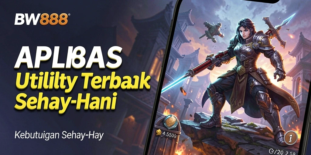 Tampilan utama BW888 dengan fitur Utility yang lengkap dan intuitif.