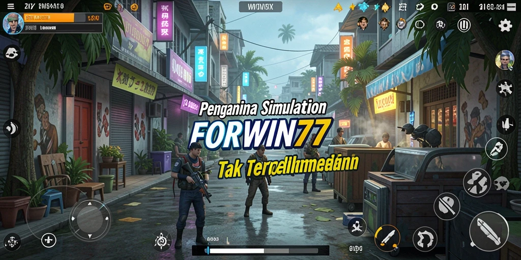 Gameplay menarik dan imersif FORWIN77 yang menonjol.