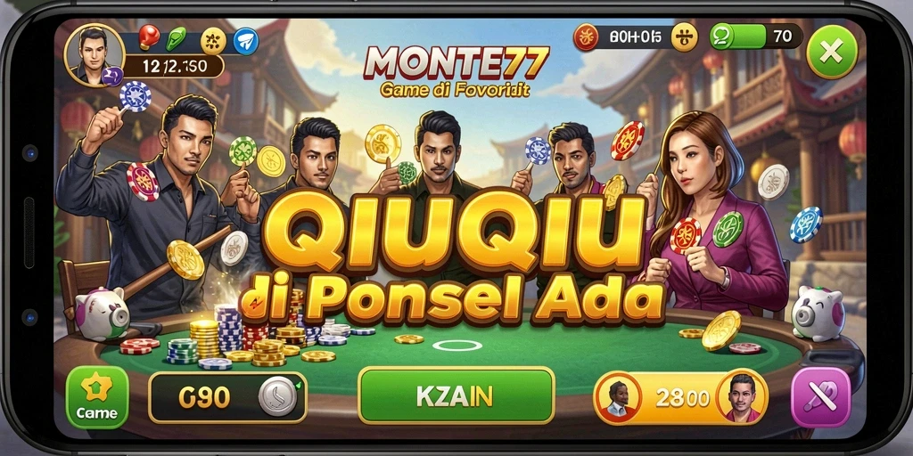 Tampilan gameplay MONTE77 yang seru dan menarik.