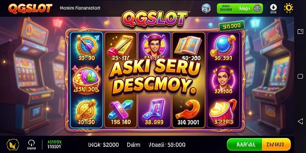 Screenshot menampilkan gameplay seru QQSLOT dengan grafik yang menarik.