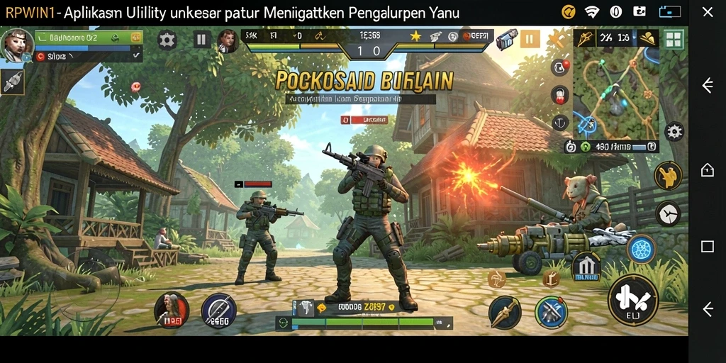 Tampilan antarmuka RPWIN1 yang modern dan intuitif untuk pengaturan Utility.