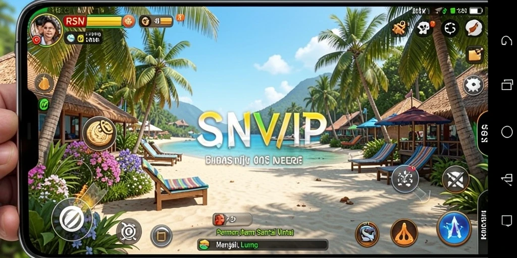 Screenshot gameplay RSNVIP yang menampilkan keseruan bermain