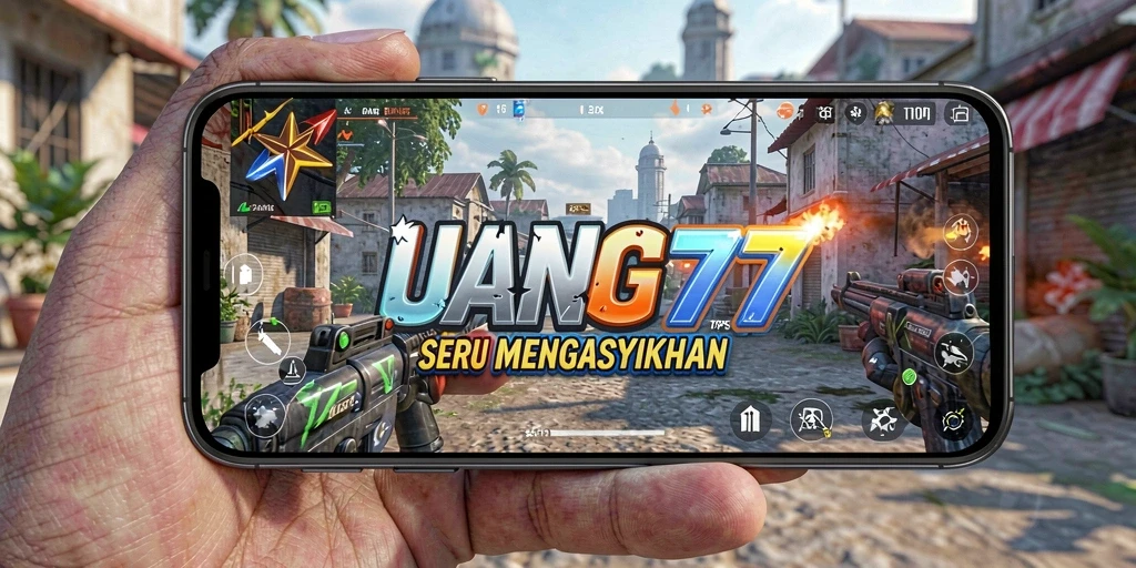 Tampilan gameplay seru dalam UANG77 yang menegangkan.